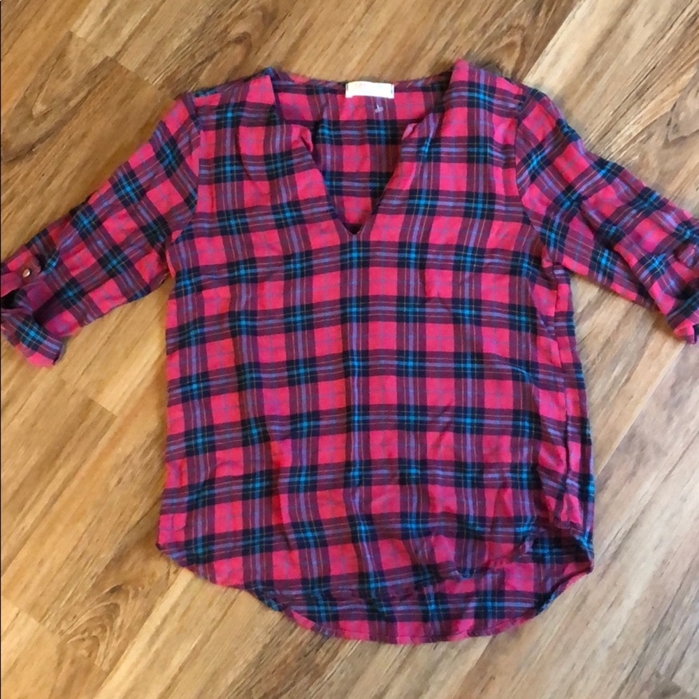 Flawless red/blue/black shirt